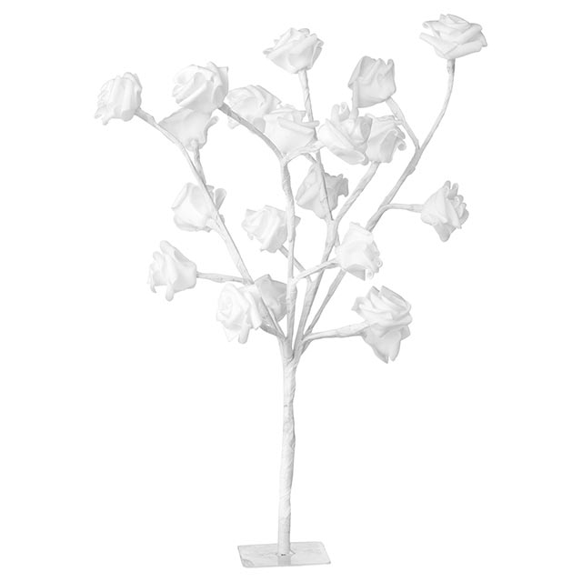 Árbol rositas blancas 20 luces | Homy