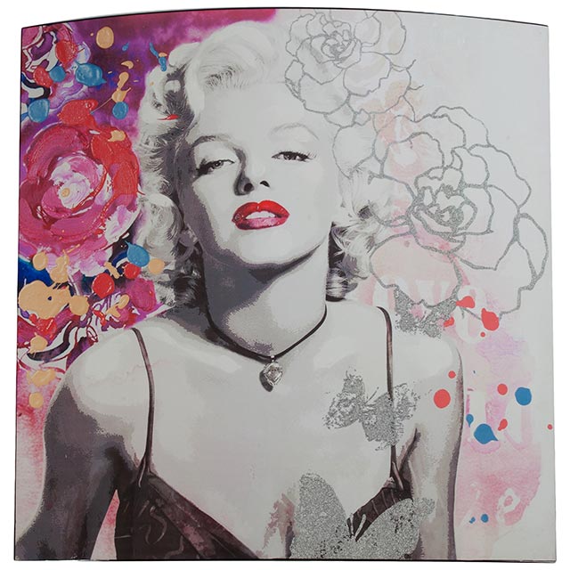 Canvas convexo Marilyn 100x100 cm | Homy