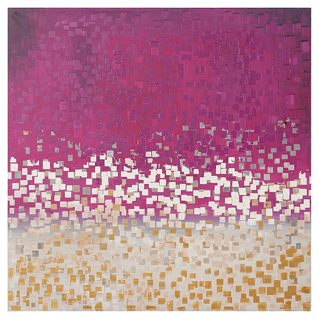 Óleo Fucsia Emocionante 80x80 cm | Homy