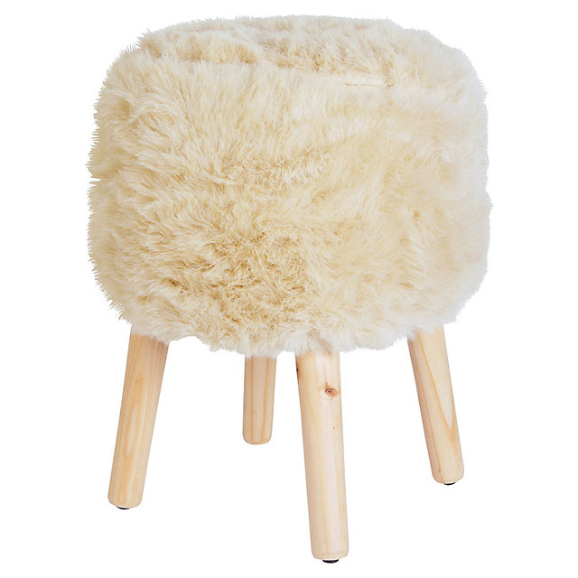 Pouf piel de cabra | Homy