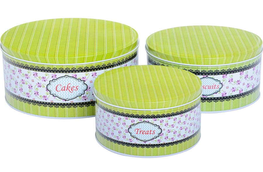 complementos perfectos para te y cafe lovers set latas galleteros hojalata