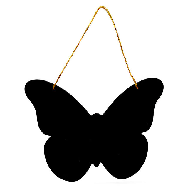 Pizarra 20 cm diseño mariposa | Homy