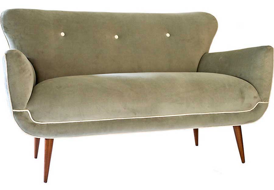 sillones retro verde