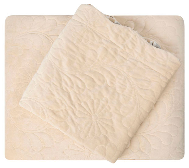 favoritos homy quilts quilt velvet beige