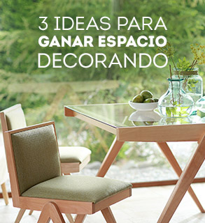 3 ideas para ganar espacio decorando