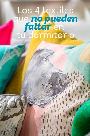 Los 4 textiles que no pueden faltar en tu dormitorio