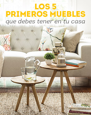 Los 5 primeros muebles que debes tener en tu casa