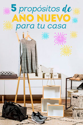 5 propósitos de año nuevo para tu casa