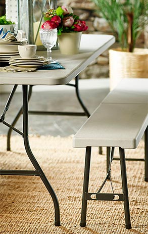 6 razones para tener una mesa plegable en casa