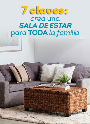 7 claves: crea una sala de estar para toda la familia