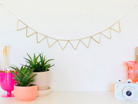 8 guirnaldas DIY para decorar tu casa