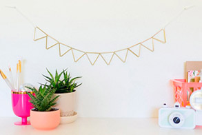 8 guirnaldas DIY para decorar tu casa