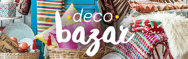 Decobazar. Étnico, Botánico y Boho, los estilos que inspiran esta colección. Homy, diseño para todos.