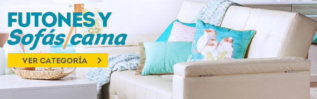 Haz de tu living y estar un lugar donde disfrutar largas conversaciones, regaloneos y más. Descubre más Futones y sofás cama en Homy.cl