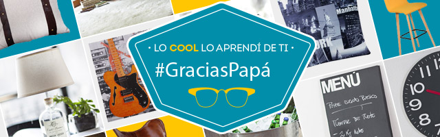 Lo cool lo aprendí de ti #GraciasPapá. Homy.cl