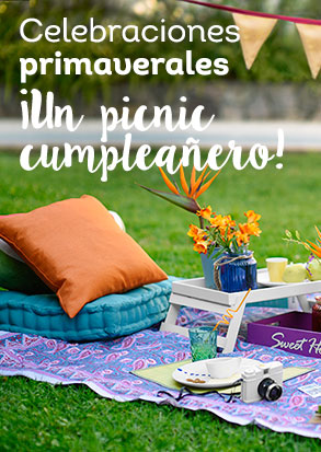 Celebraciones primaverales: ¡un picnic cumpleañero!