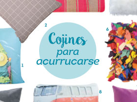 Cojines para acurrucarse