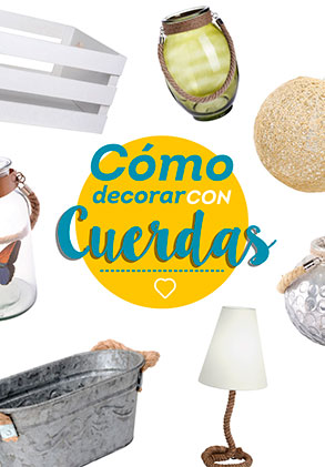 Cómo decorar con cuerdas