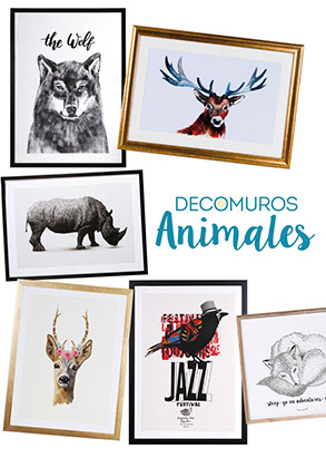 ¿Cómo decorar tus paredes? ¡Con animales!