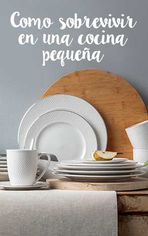 Cómo sobrevivir con una cocina pequeña