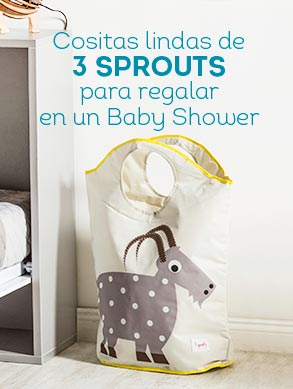 Cositas lindas de 3 Sprouts para regalar en un Baby Shower