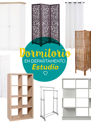 4 simples formas de crear un dormitorio en un departamento studio