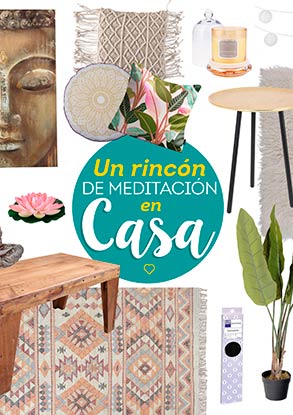 Date una pausa: crea un rincón de yoga o meditación en casa