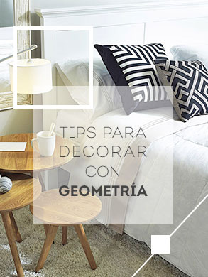 Tips para decorar con geometría