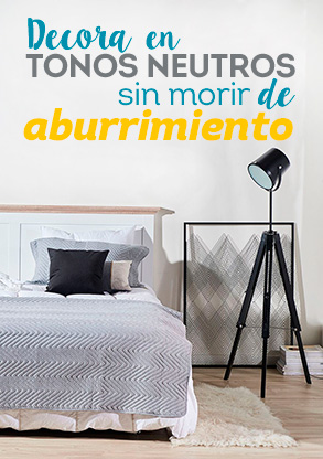 Decora en tonos neutros sin morir de aburrimiento