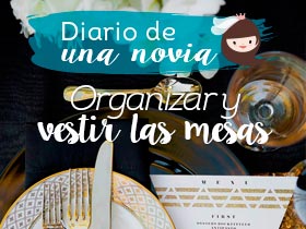 Diario de una Novia 6: organizar y vestir las mesas