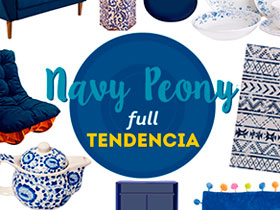 Tu espacio Navy Peony, full tendencia