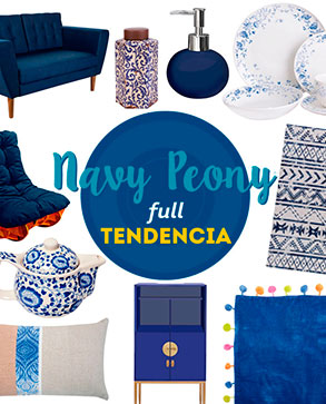 Tu espacio Navy Peony, full tendencia