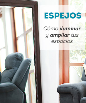 Espejos: cómo iluminar y ampliar tus espacios