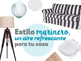 Estilo marinero, un aire refrescante para tu casa