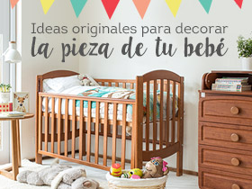 Ideas originales para decorar la pieza de tu bebé