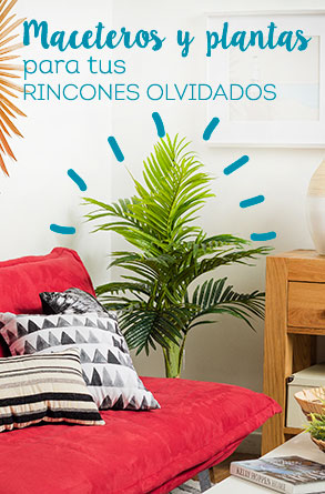 Maceteros y plantas para tus rincones olvidados