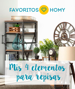 Mis 4 elementos Homy favoritos para tus repisas