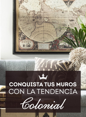 Conquista tus muros con la nueva tendencia colonial