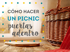 Cómo hacer un picnic puertas adentro