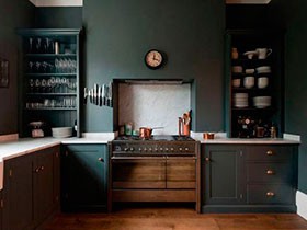 Pintar la pared de la cocina del mismo color que los muebles: ¿Sí o no?