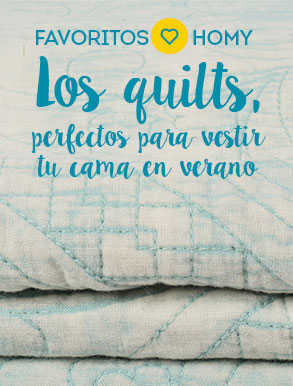 Mis favoritos Homy: los quilts, perfectos para vestir tu cama en verano