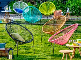 Sillas de diseño imperdibles para tu terraza