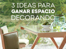 3 ideas para ganar espacio decorando