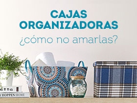 Cajas organizadoras, ¿cómo no amarlas?