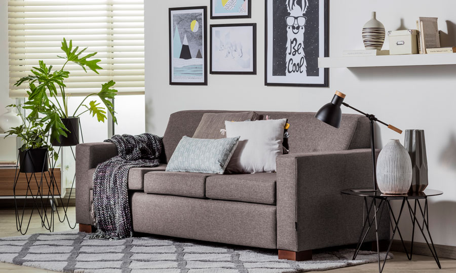 elementos muro sofa gris