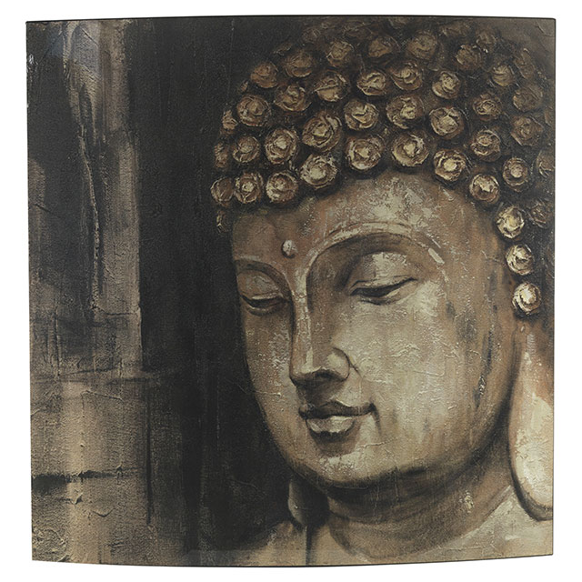 Canvas convexo Buda 100x100 cm | Homy