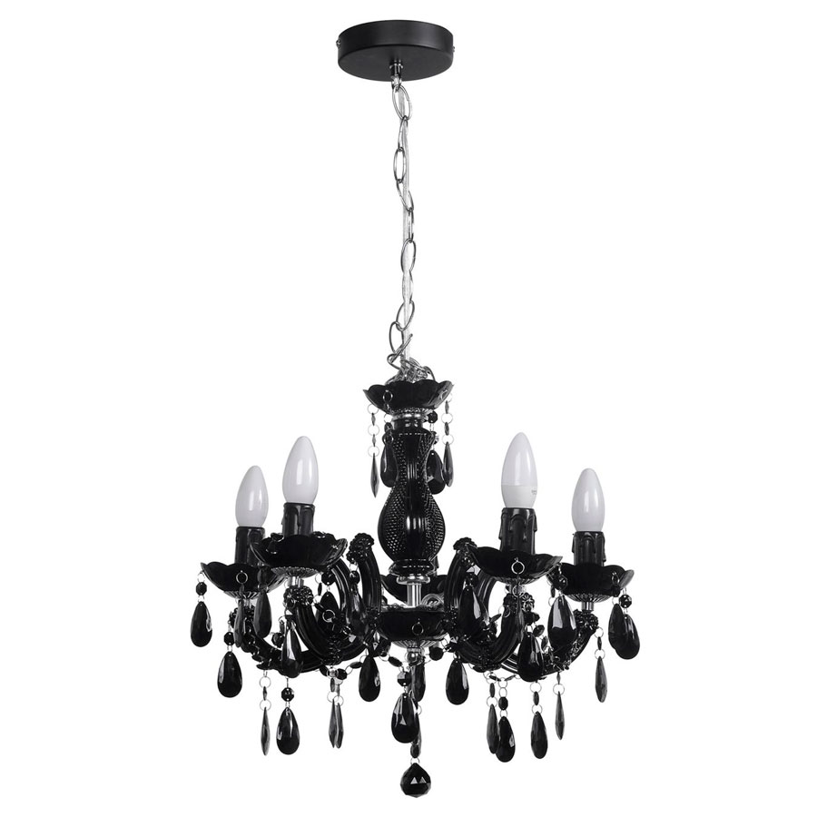 chandeliers evolucion de clasico lampara colgante maria negro