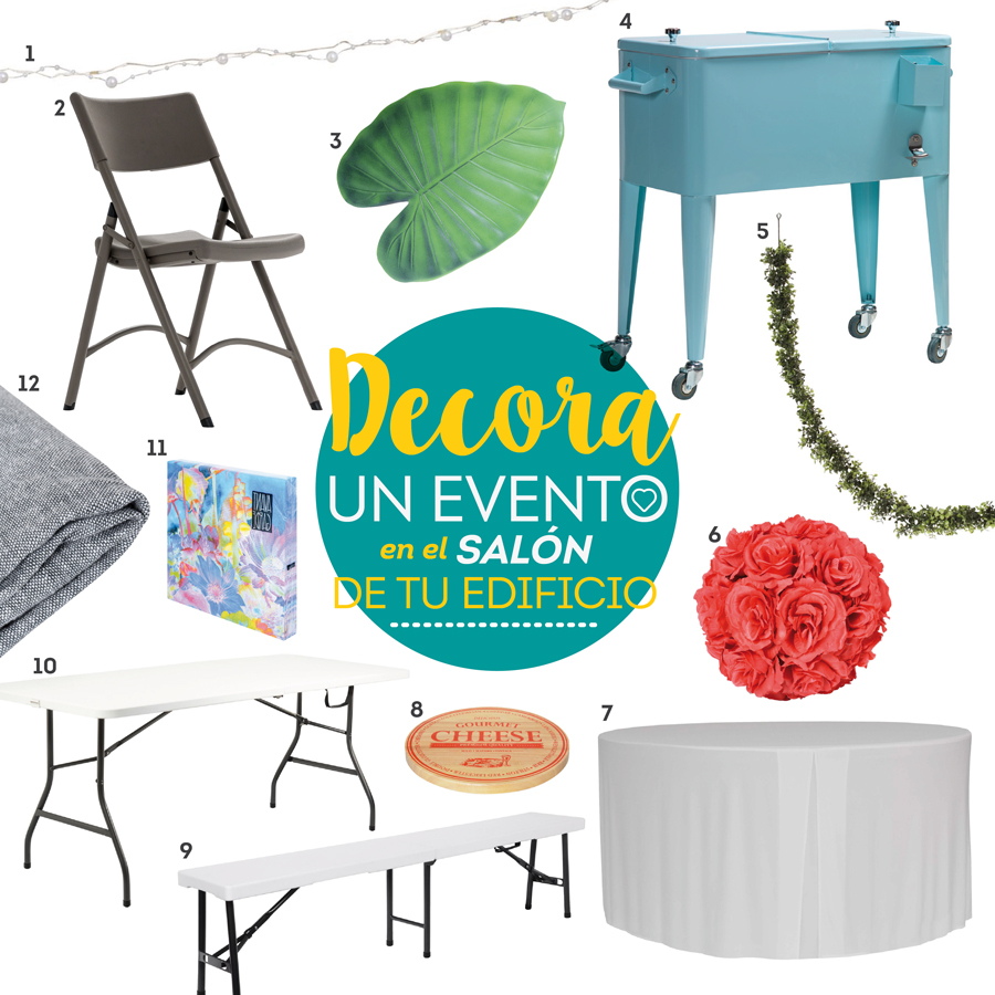 como decorar evento salon edificio moodboard homy