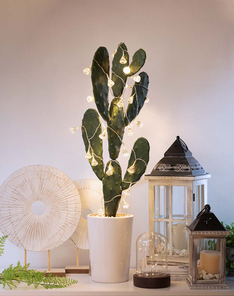 ideas no tradicionales arbol navideño cactus homy