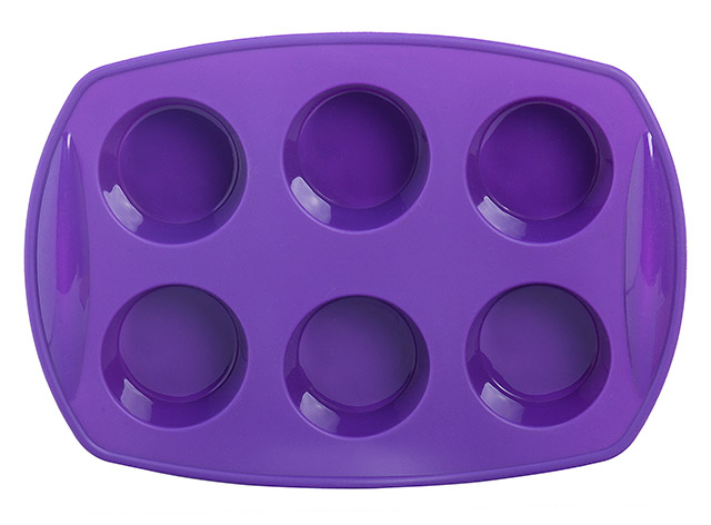 Molde muffin silicona morado | Homy